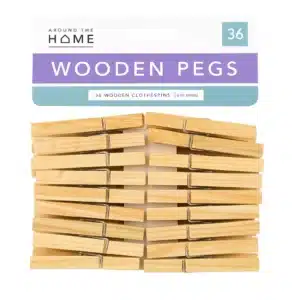 Wooden Pegs 36