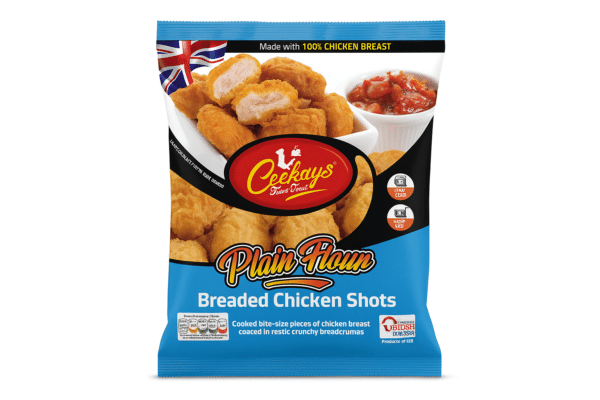 Ceekays PLAIN Breaded Chicken Shots