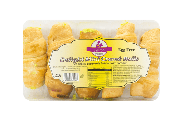 Saffron Creme Rolls