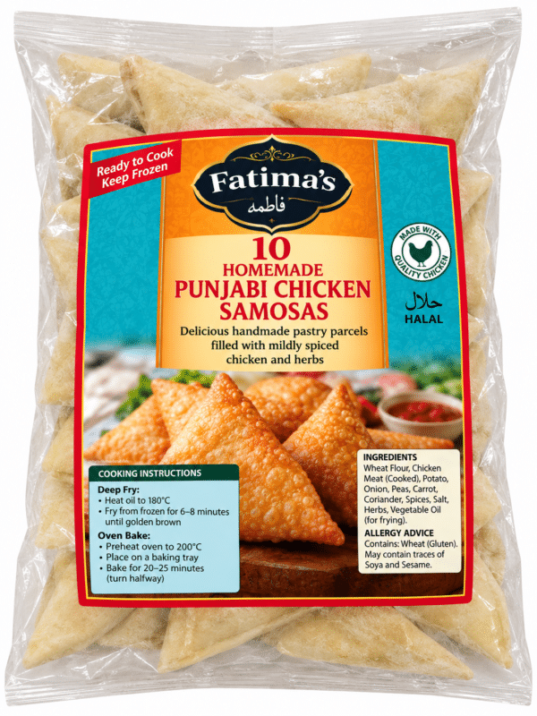 Fatima's 10 Homemade Punjabi Chicken Samosas