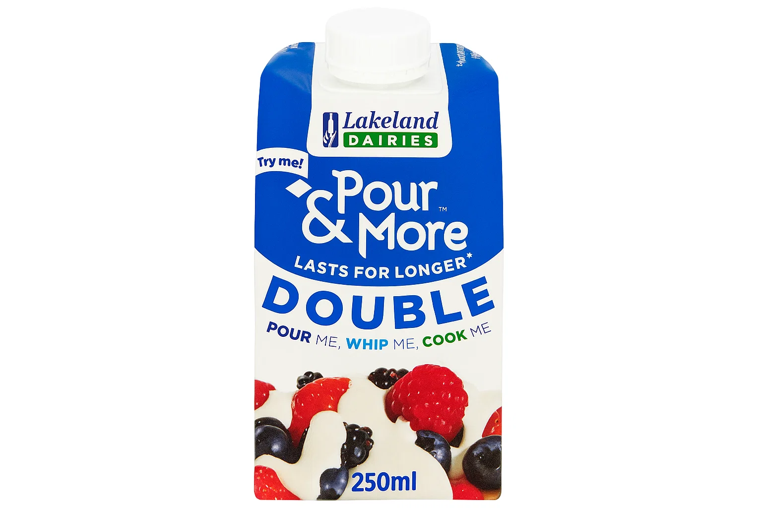 Pour & more double Cream 250ml