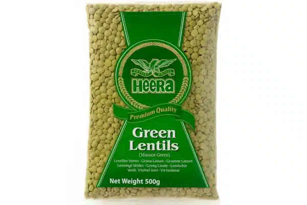 Heera Green Lentils 500g