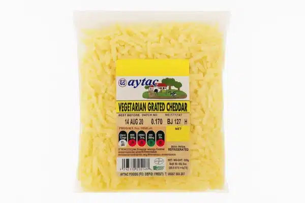 Grated Cheddar