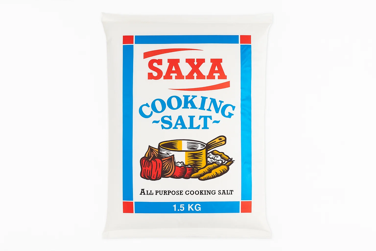 Saxa Fine Salt 1.5kg