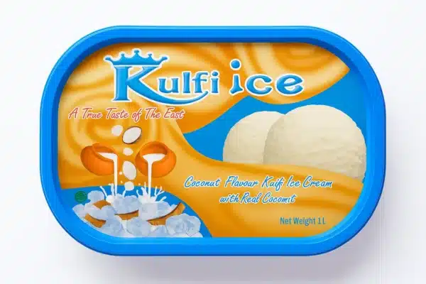 Kulfi Ice Cream Coconut 1Ltr