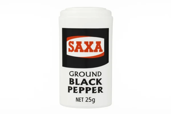 Saxa Black Pepper 25g