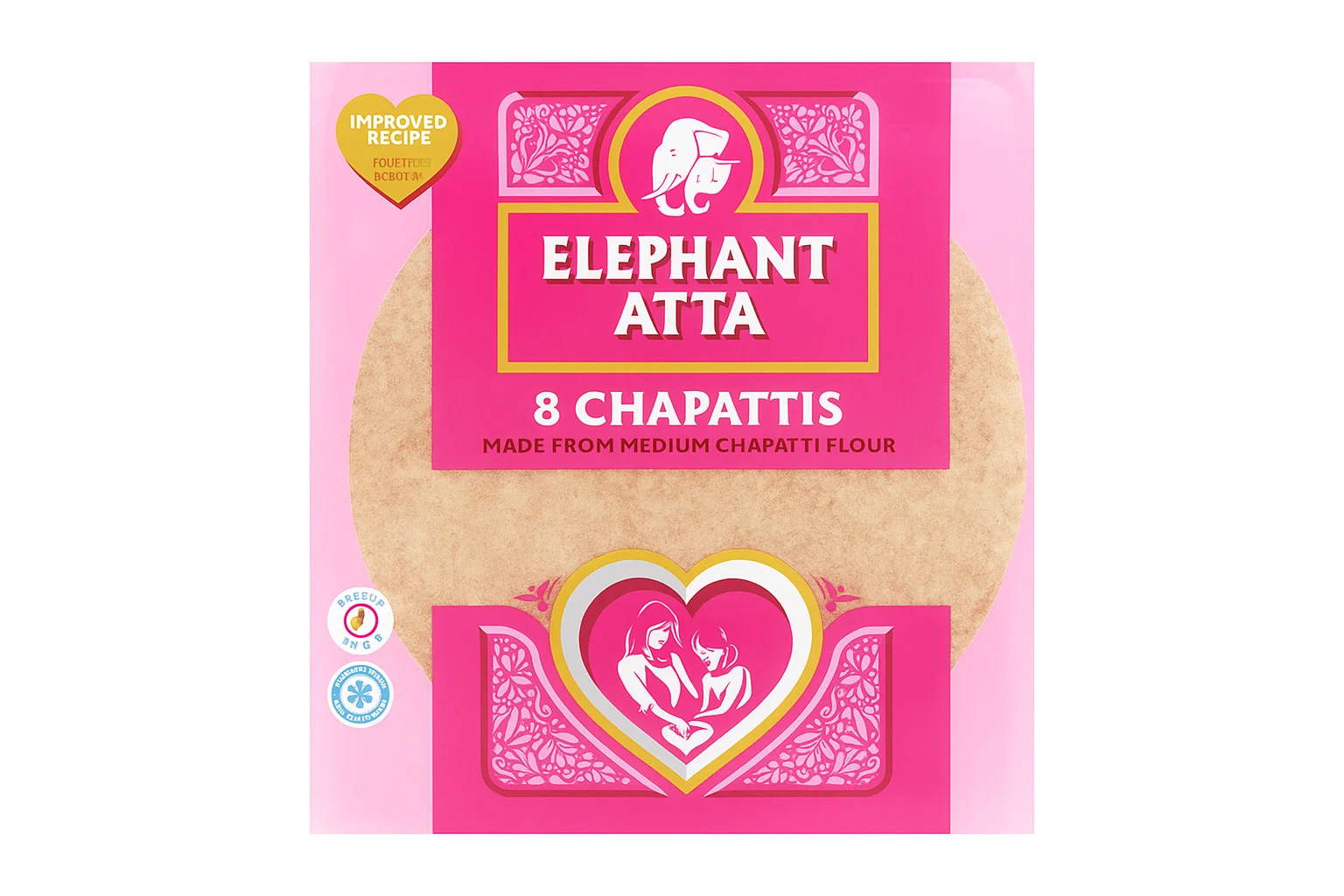 Elephant 8 Chapattis