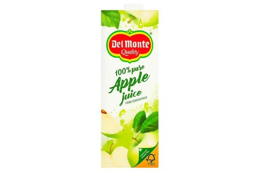 Del Monte Apple juice
