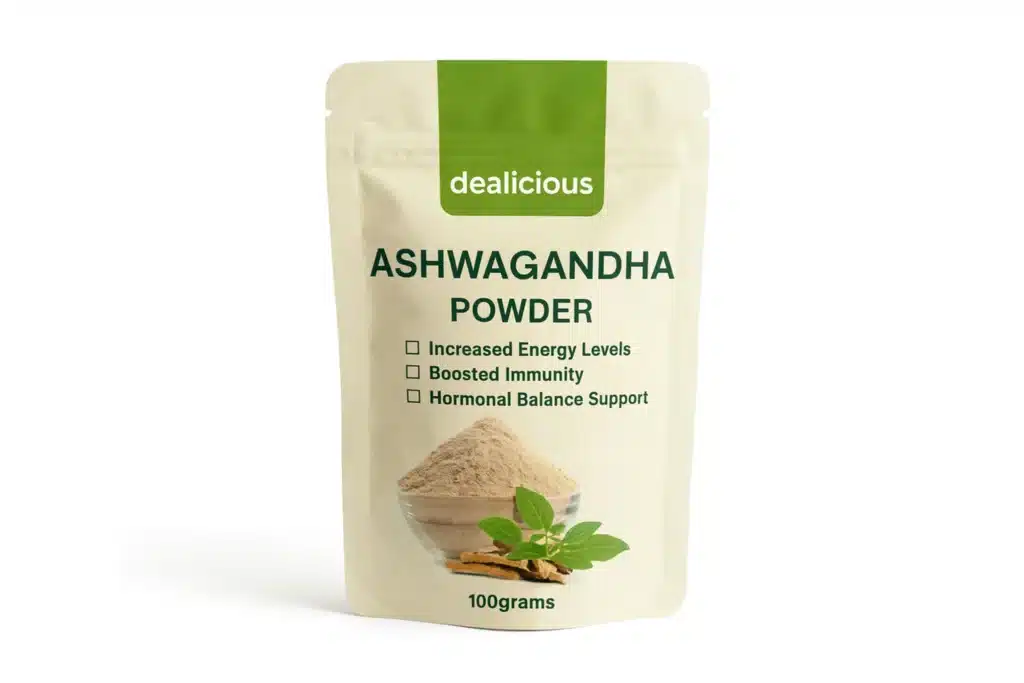 Dealicious Ashwagandha Powder 100g