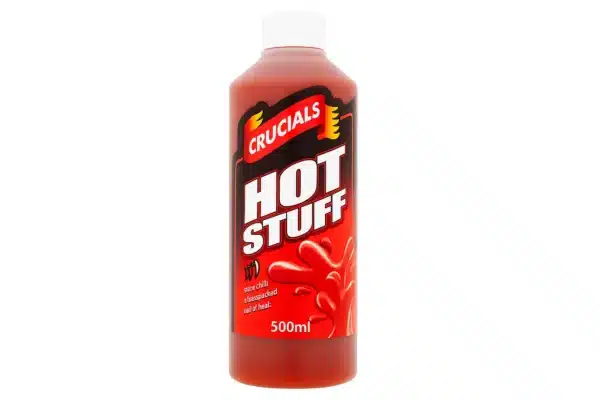 Crucials Hot Stuff 500ml – Spicy Fiery Condiment