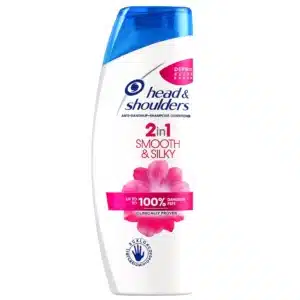 Head & Shoulders 2in1 Smooth & Silky 450ml shampoo bottle