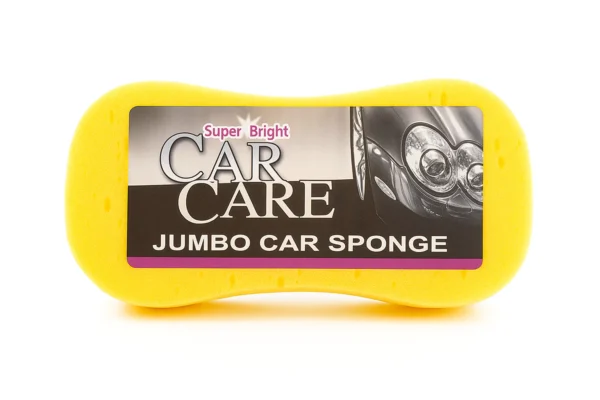 Super Bright Jumbo Car Sponge – Extra Large Car Cleaning Sponge