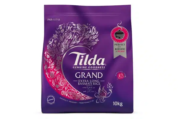 Tilda Grand Extralong Basmati 10Kg Premium Aromatic Long Grain Rice