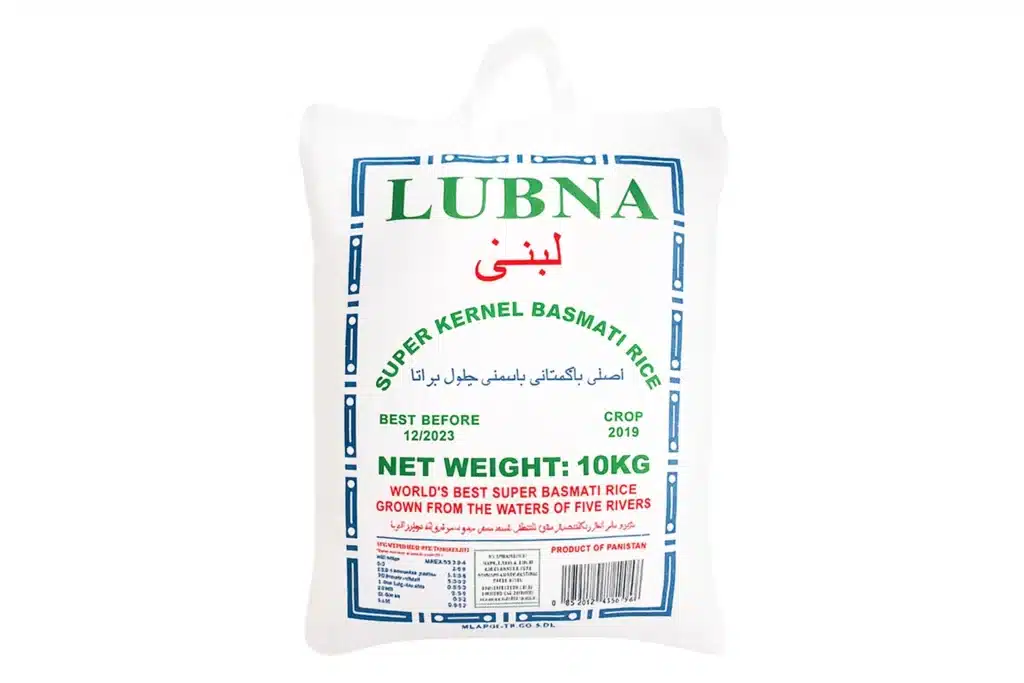 Lubna Rice 10kg bag