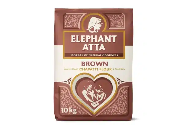 Elephant Brown 10Kg Premium Healthy Whole Grain Atta