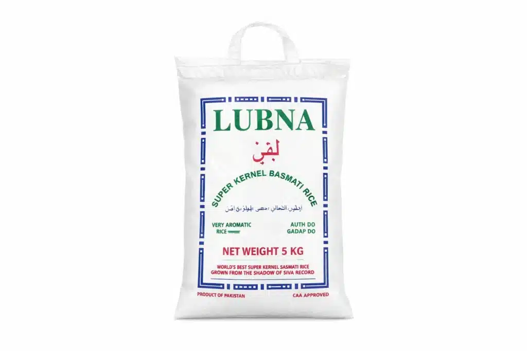 Lubna Rice 5kg – Premium Fluffy and Aromatic Rice from Ambas Foods