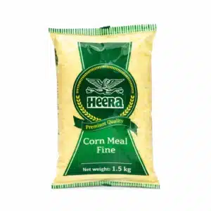 Heera Corn Meal Fine 1.5kg – Premium Milled Fine Maize Flour for Smooth Makki Atta Rotis and Gluten-Free Baking from Ambas Foods