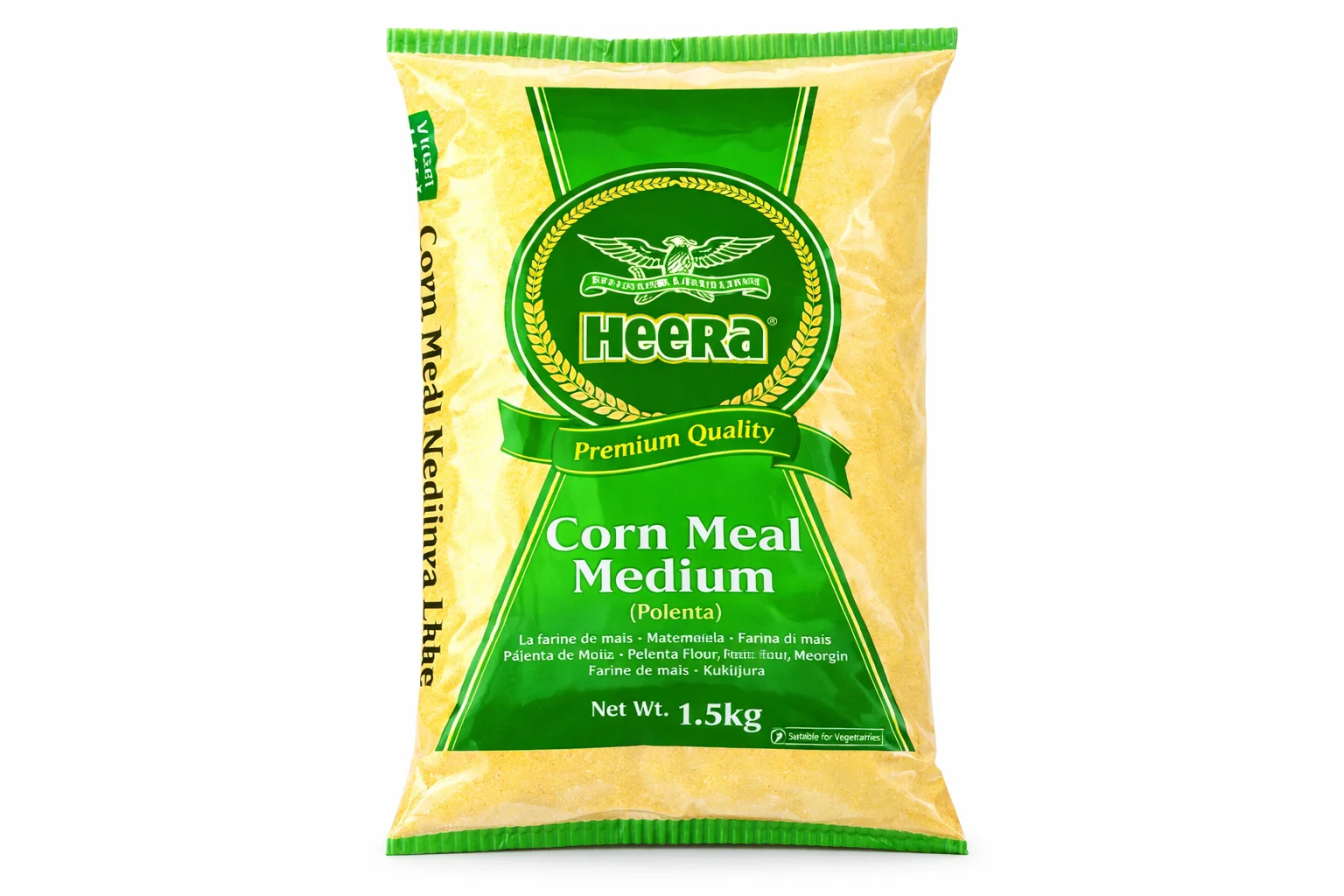 Cornmeal Medium (Makki Atta) 1.5kg-Heera