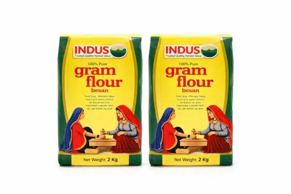 Indus Gram Flour 2 KG  (2 Pack)