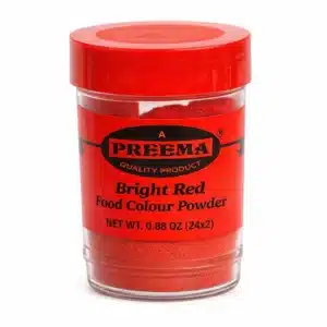 Preema bright red food colouring – Concentrated Professional Liquid Dye for Baking and Desserts from Ambas Foods
