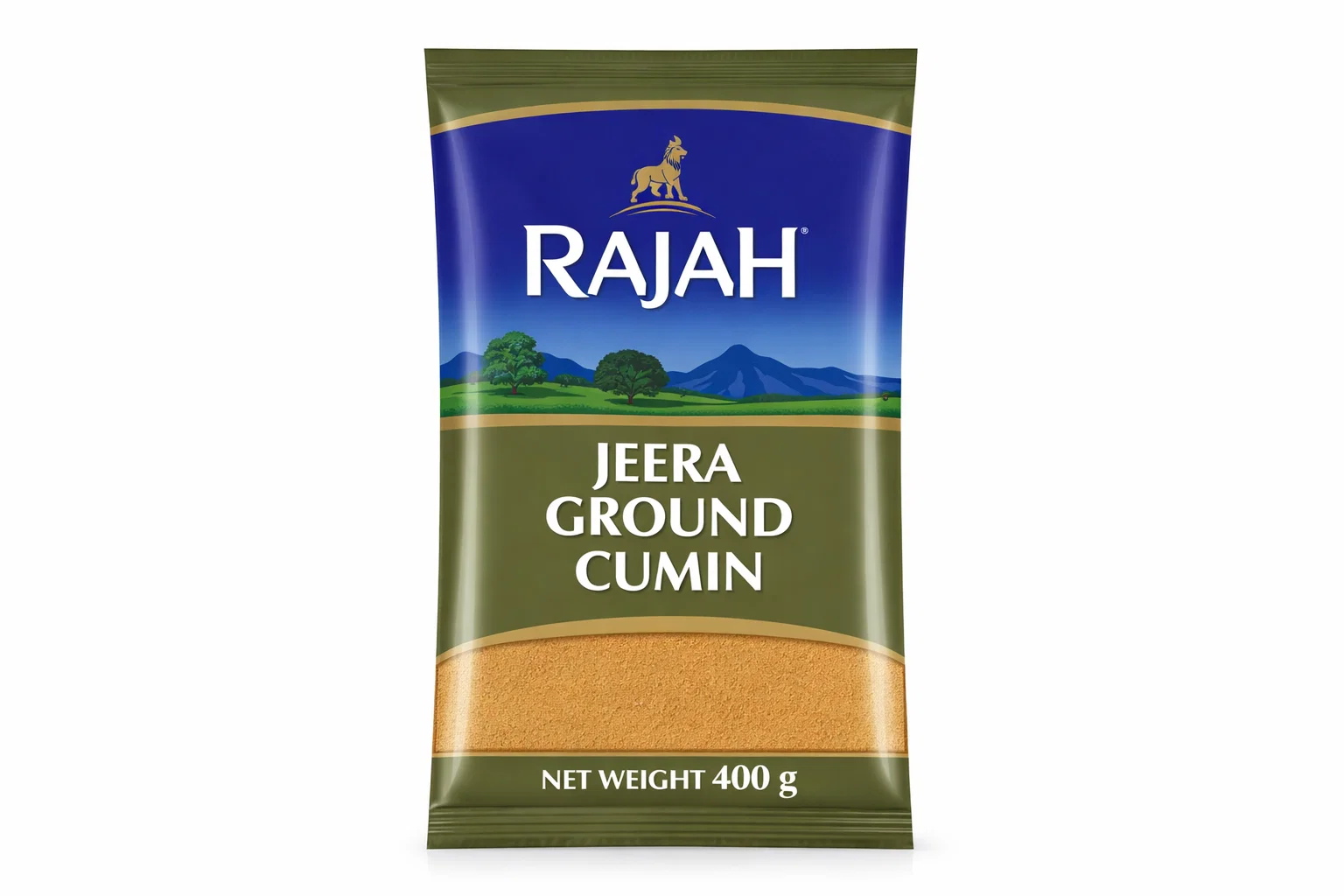 Rajah Jeera Powder 400g – Pure Ground Cumin Spice at Ambas Foods
