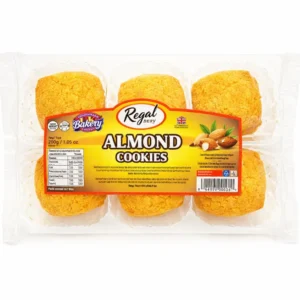 Regal Almond Cookies – Crisp Buttery Biscuits with Real Almond Pieces from Ambas Foods