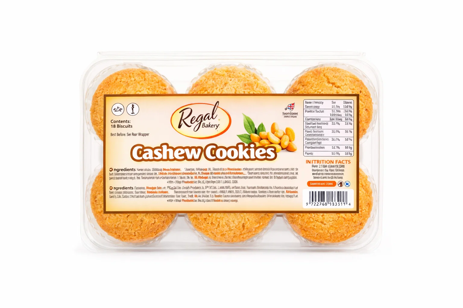 Regal Cashew Cookies