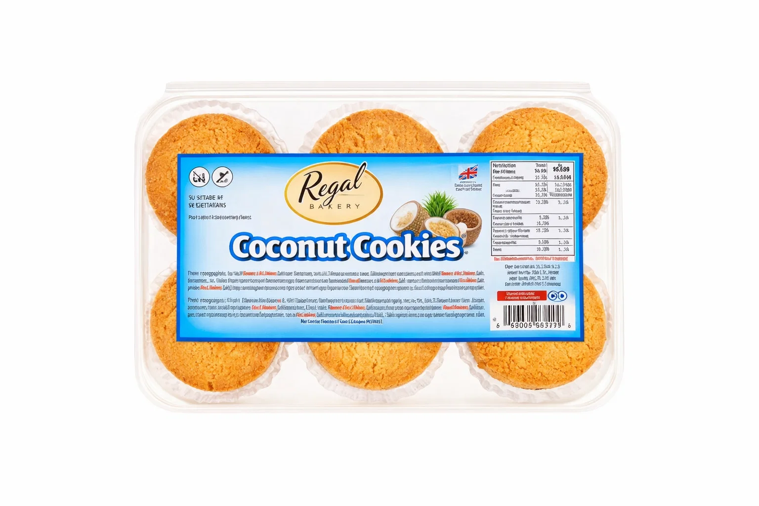 Regal Coconut Cookies