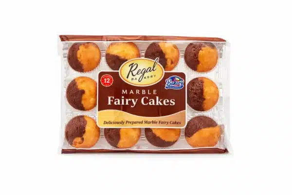 Regal Marble Fairy Cakes