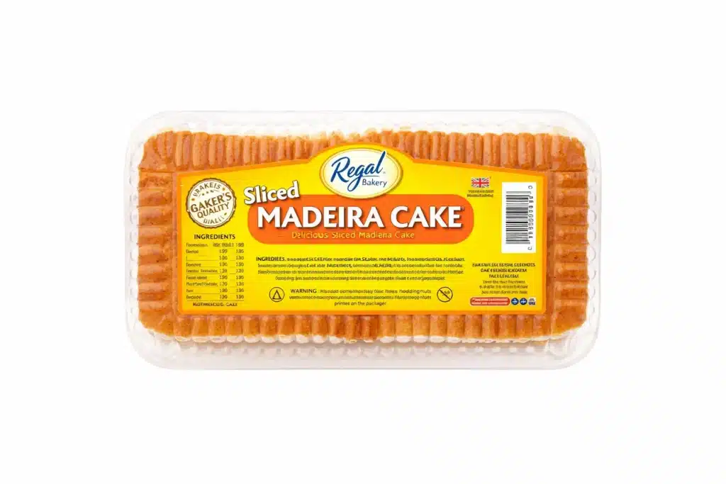Regal Sliced Madeira Cake – Traditional Firm and Buttery Sponge Cake from Ambas Foods