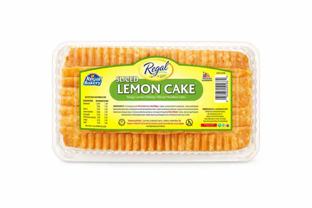 Regal sliced lemon cake – Moist, Zesty & Fresh Citrus Sponge Cake from Ambas Foods