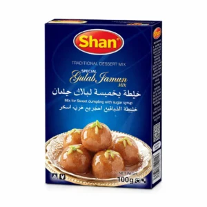 Shan Gulab Jaman 100g – Traditional South Asian Sweet Dessert Mix Powder from Ambas Foods