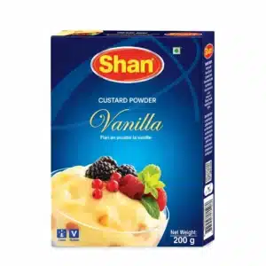 Shan Vanilla Custard 200g – Smooth and Creamy Vanilla Dessert Mix Powder from Ambas Foods