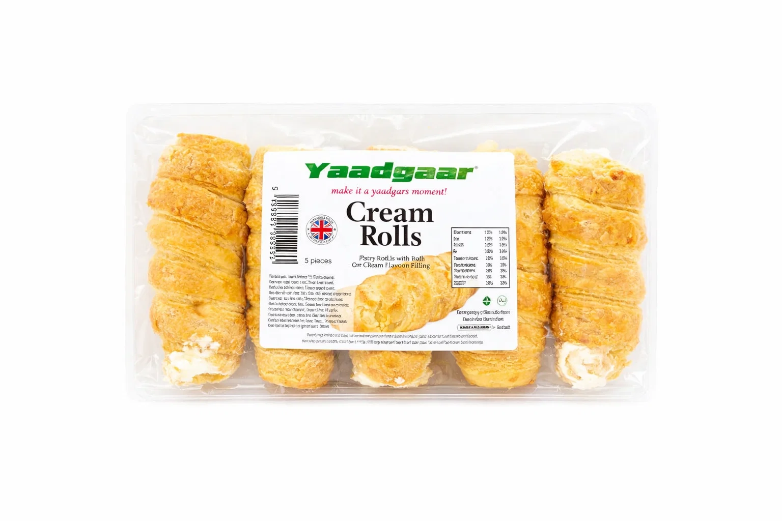 Yaadgaar Cream Rolls 5s