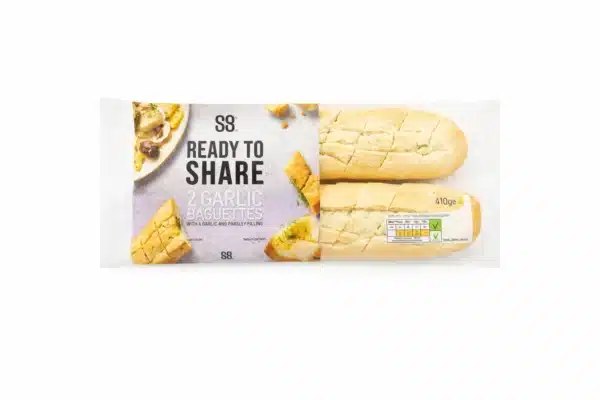 2 Garlic Baguettes