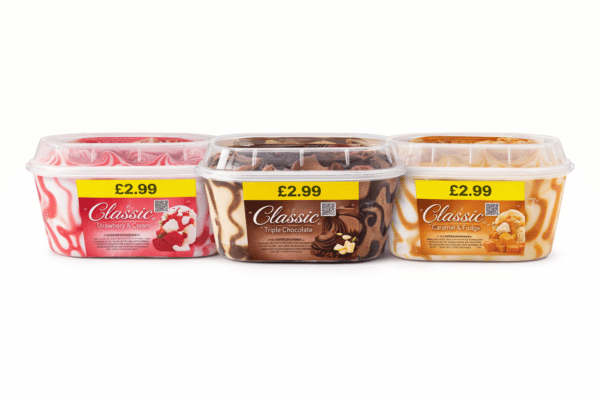 Classic Ice Cream Tubs