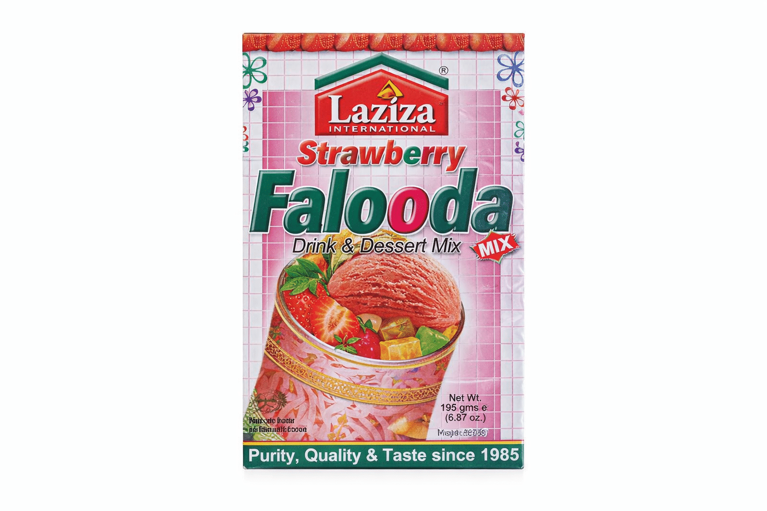 Laziza Strawberry Falooda