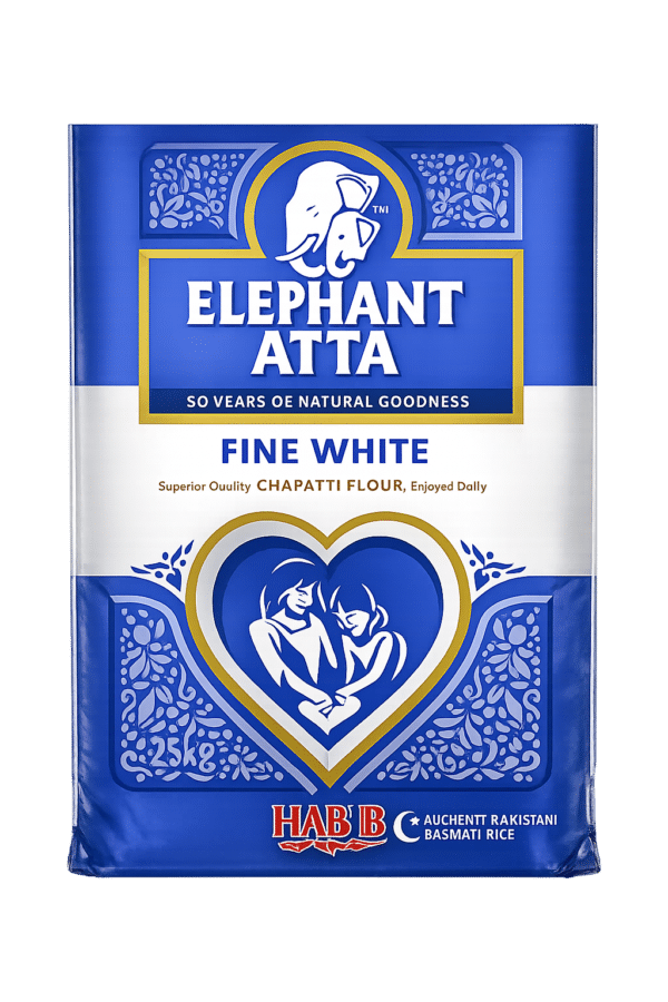 Elephant Atta Fine White Chapatti Flour 20kg