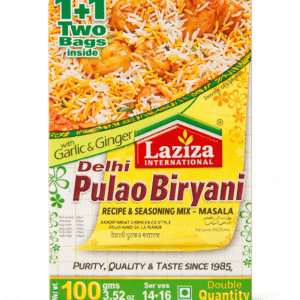 Laziza Pulao Biryani – Premium Blended Spice Mix for Authentic, Aromatic South Asian Rice Dishes from Ambas Foods