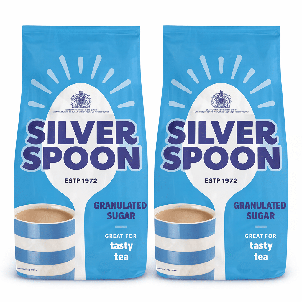 Silver Spoon Granulated Sugar (2 Pack)