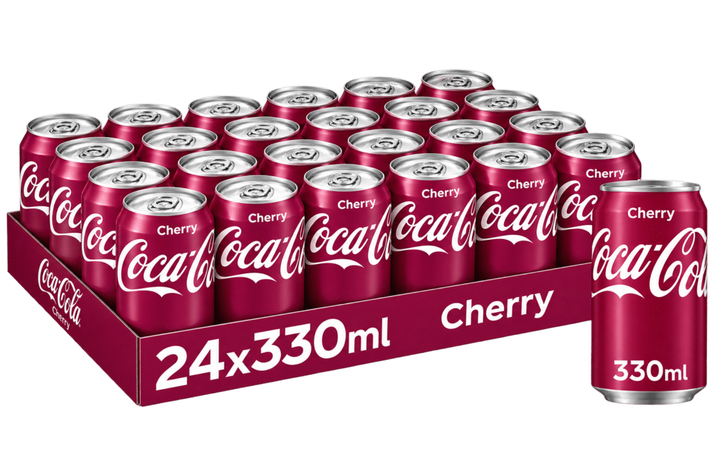 Coca-Cola Cherry Cans 24 x 330ml – Tray Offer