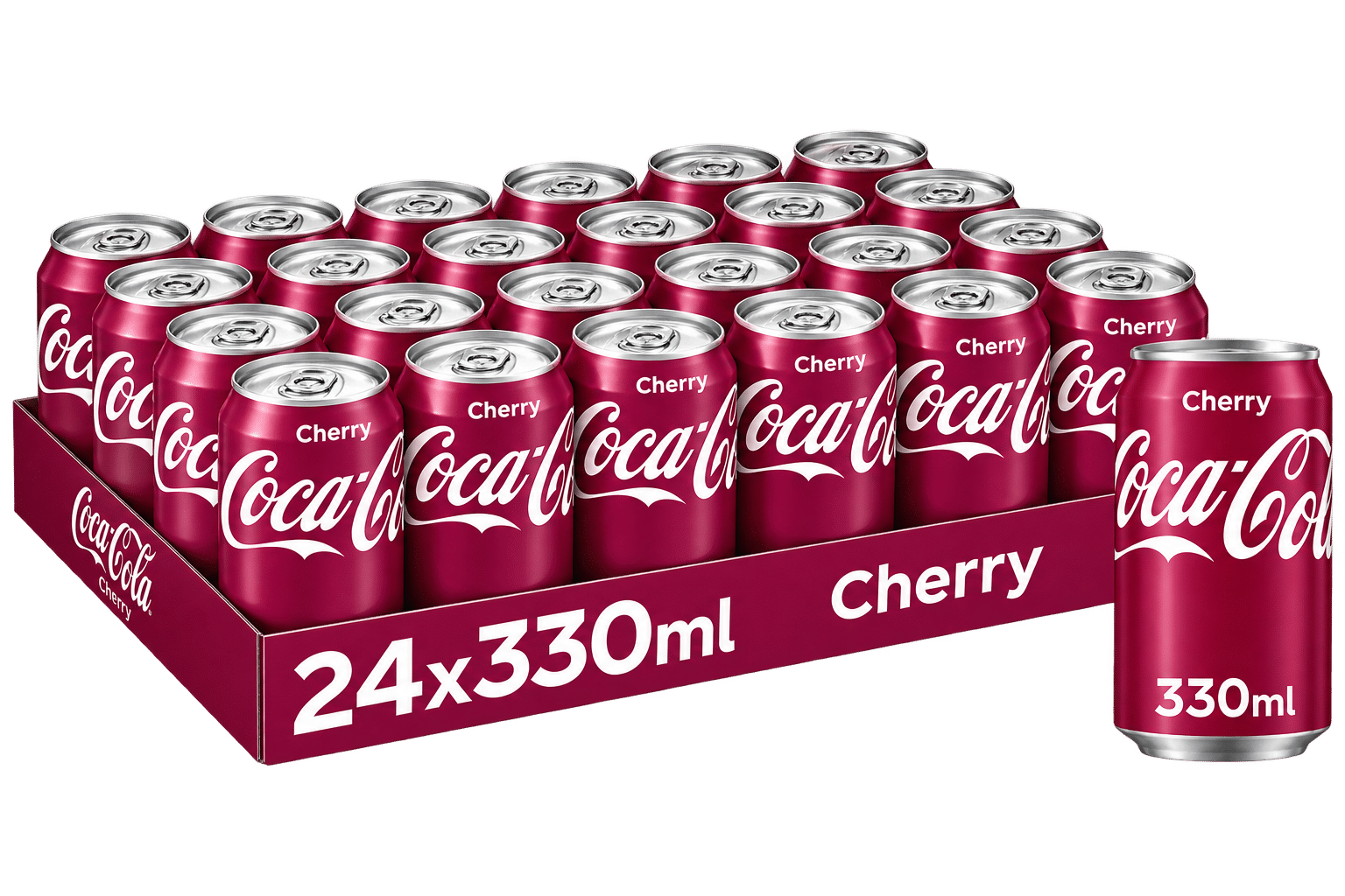 Coca Cola Cherry Multipack and Can