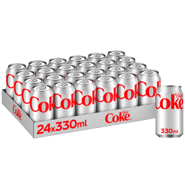 Diet Coke Cans 24 x 330ml – Tray Offer