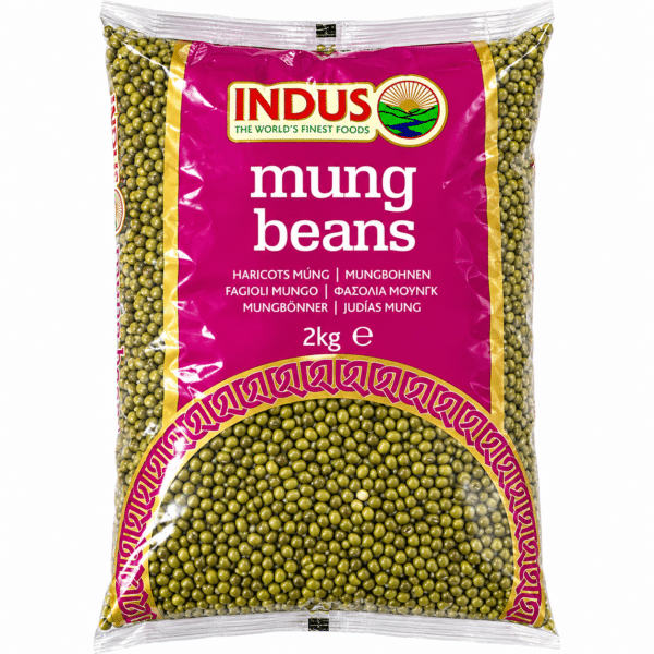 Indus Whole Mung Beans 2kg – 2 Pack Offer