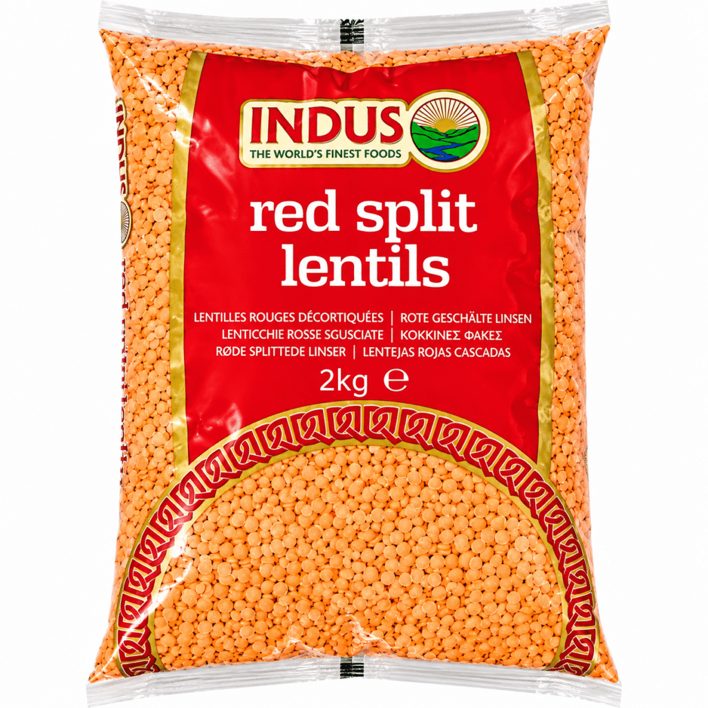 Indus Red Split Lentils 2kg