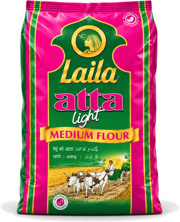 Laila Atta Light Medium Flour 20kg – Offer