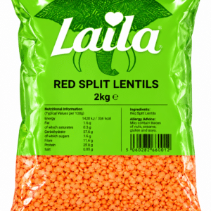 Laila Red Split Lentils 2kg