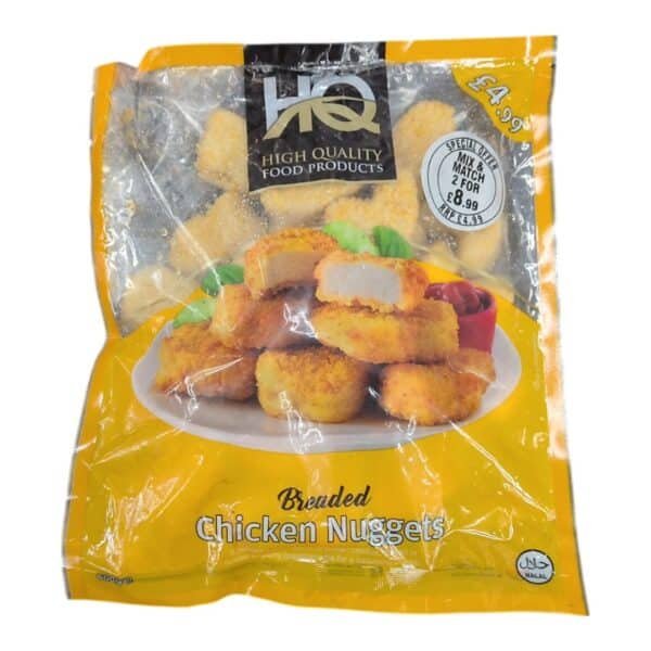HQ Breaded Chicken Nuggets 600g – 2 for £8.99