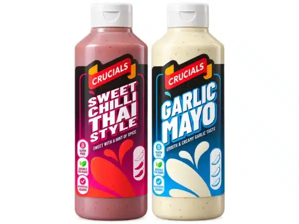 Crucials Sauces 500ml – Any 2 Flavours Offer