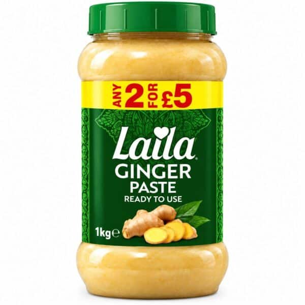 Laila Ginger Paste 1kg – 2 for £5